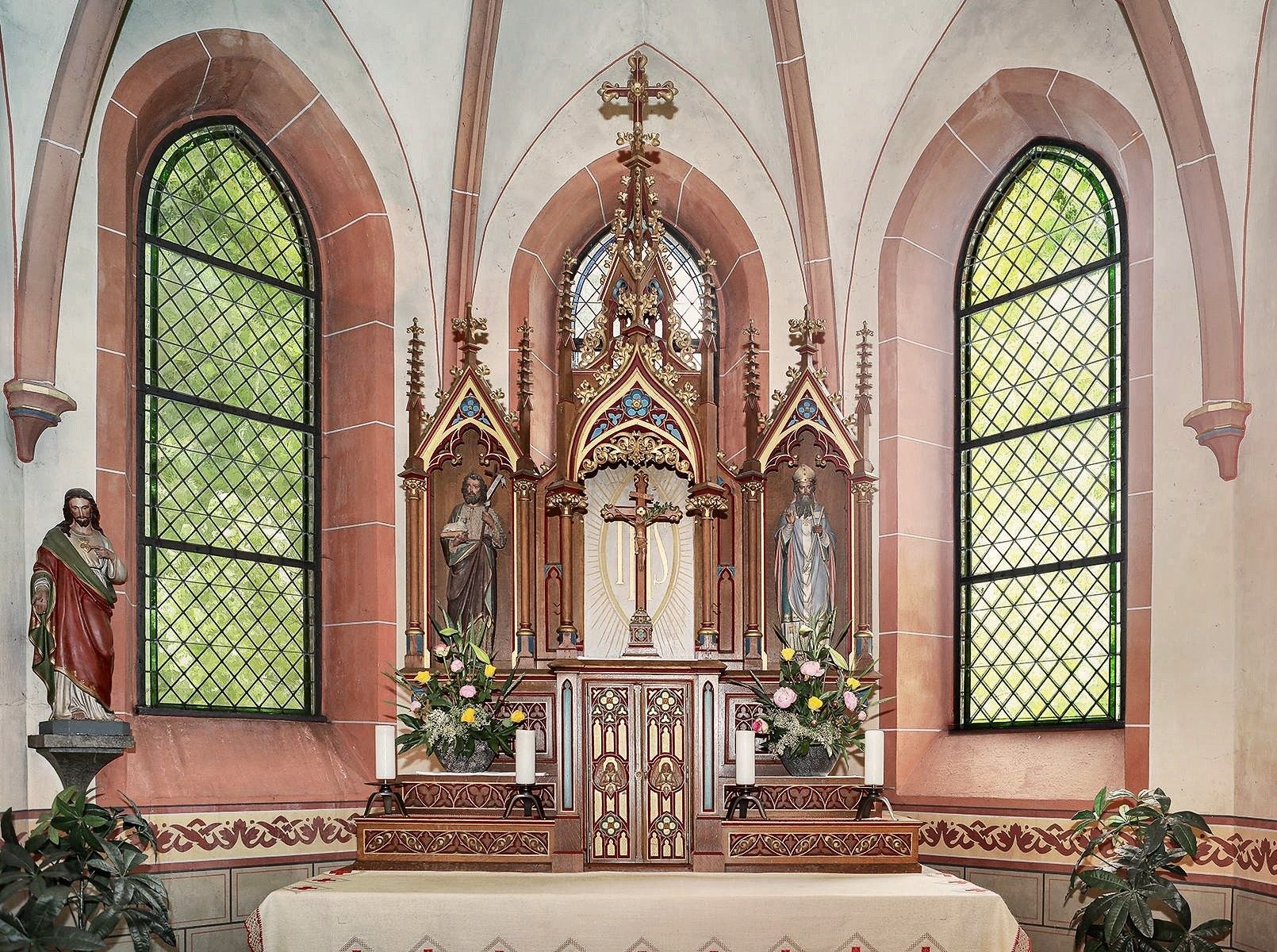 Altar der St. Johannes Baptista Kapelle Goldhausen