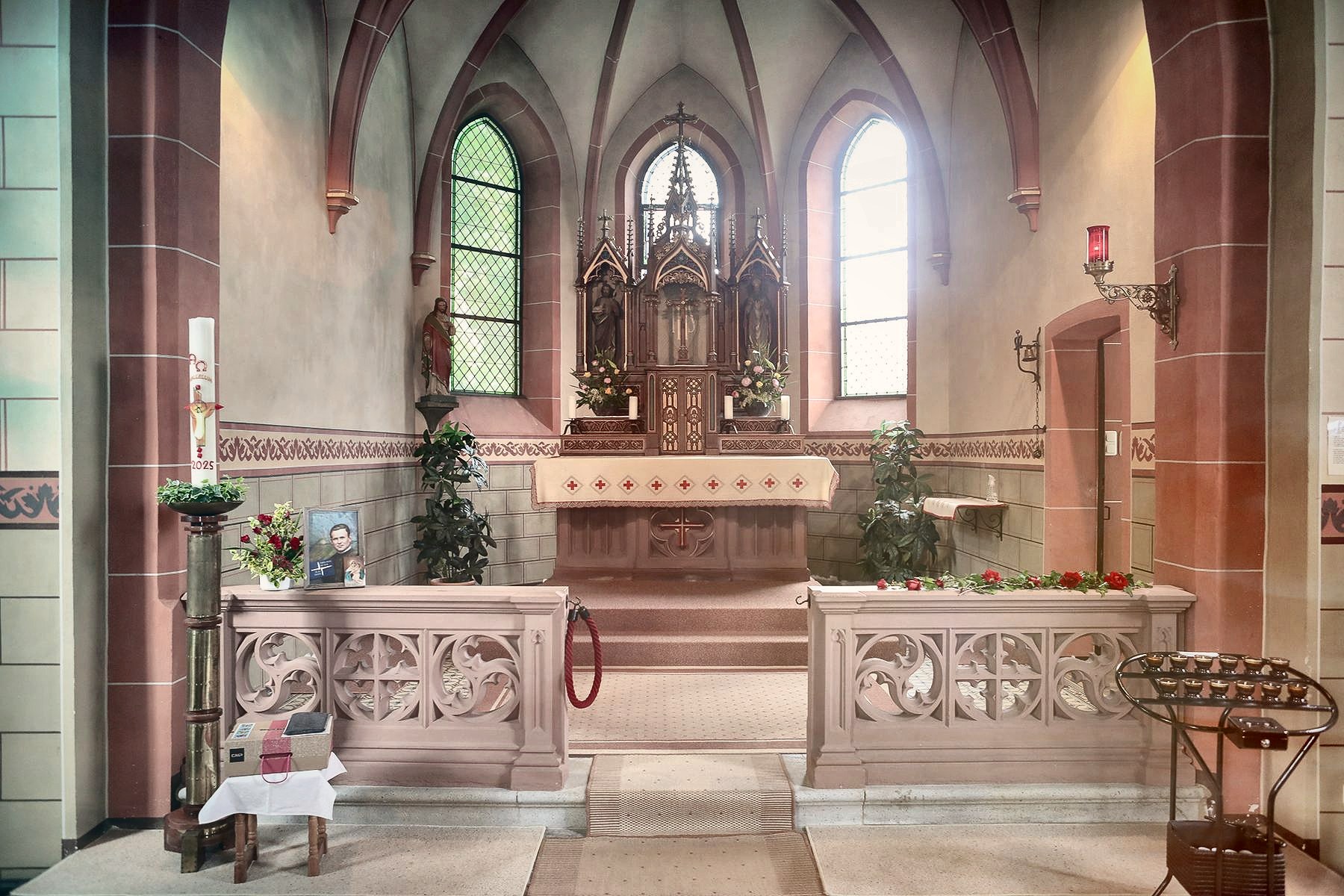Chorraum der Kapelle Goldhausen