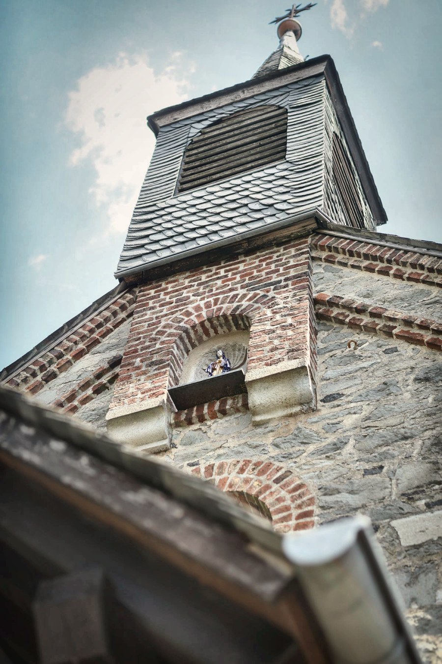 Der Dachreiter, St. Johannes Baptista Kapelle Goldhausen in Ruppach-Goldhausen