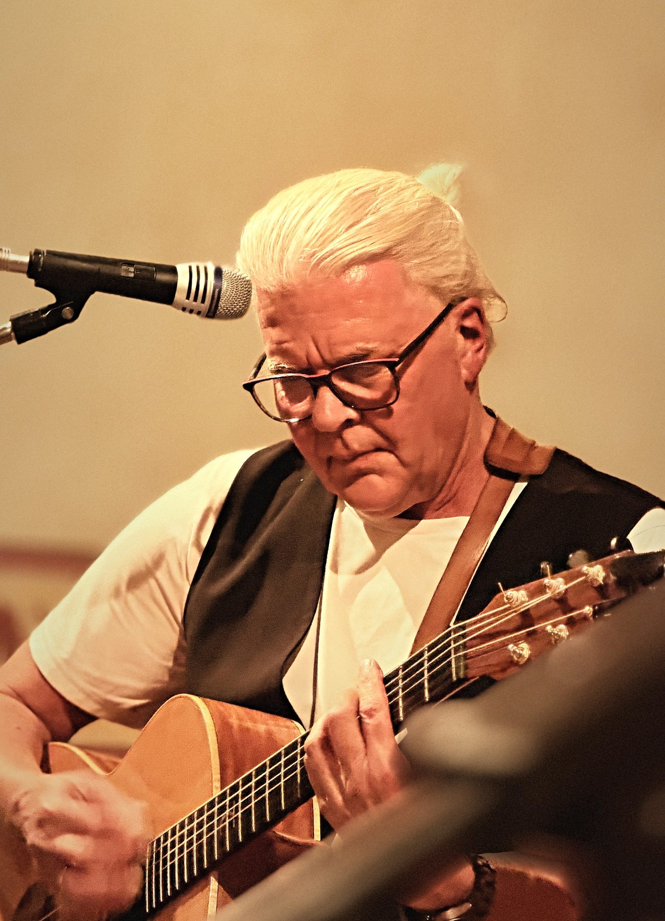 Dieter Meurer, Gitarre und Gesang.